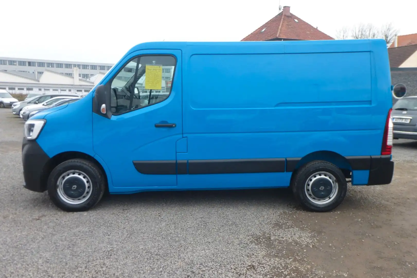 Renault Master L1H1 3,3t 3 Sitz Klima PDC AHK 1.Hd MwSt. Bleu - 2