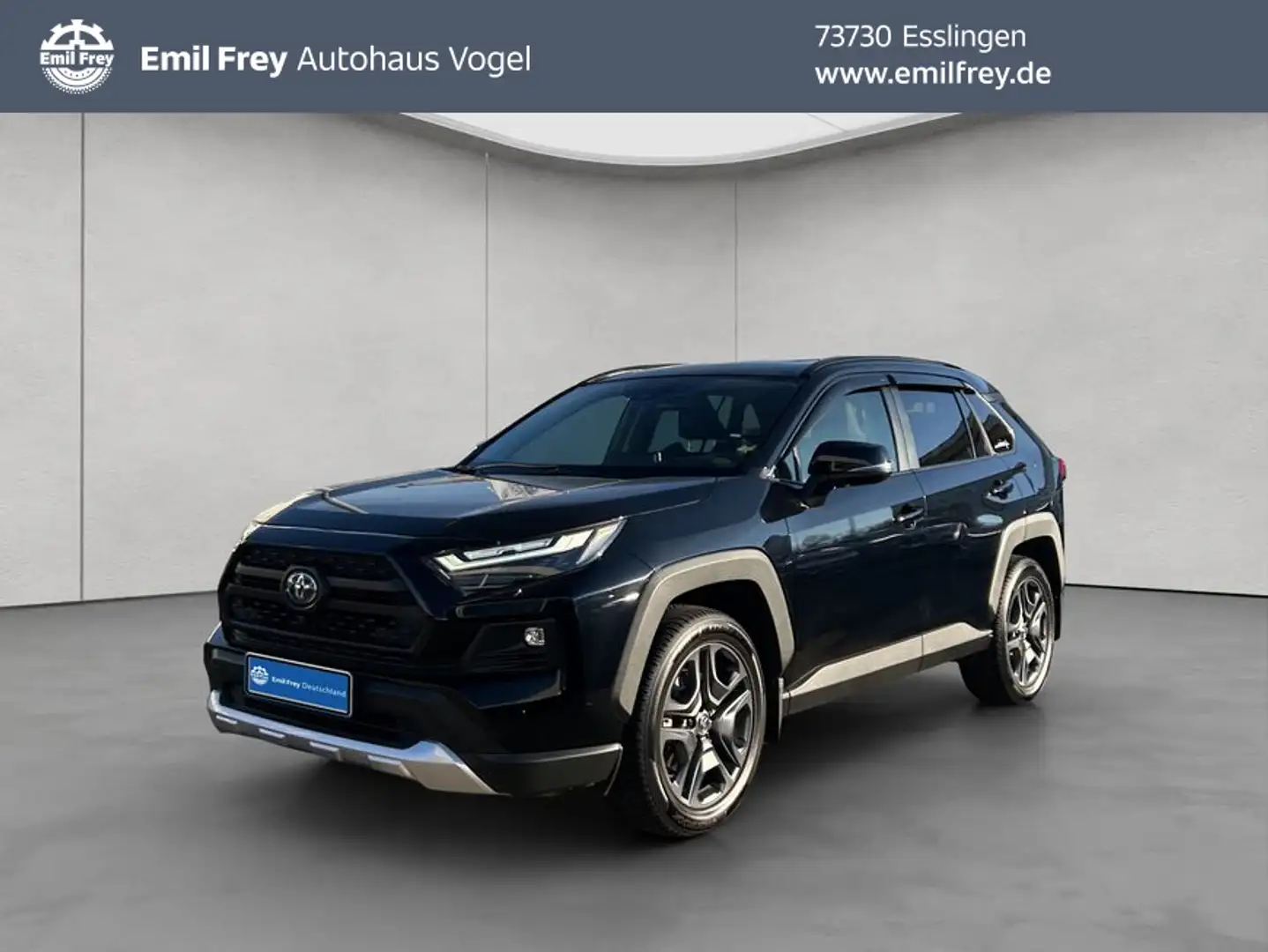 Toyota RAV 4 2.5 4x4 Hybrid Adventure Zwart - 1