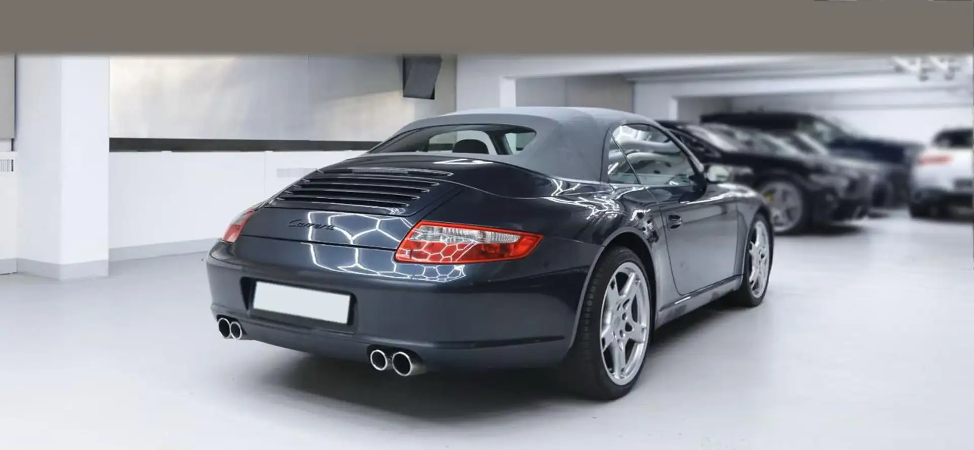 Porsche 911 Carrera Cabriolet Bleu - 2