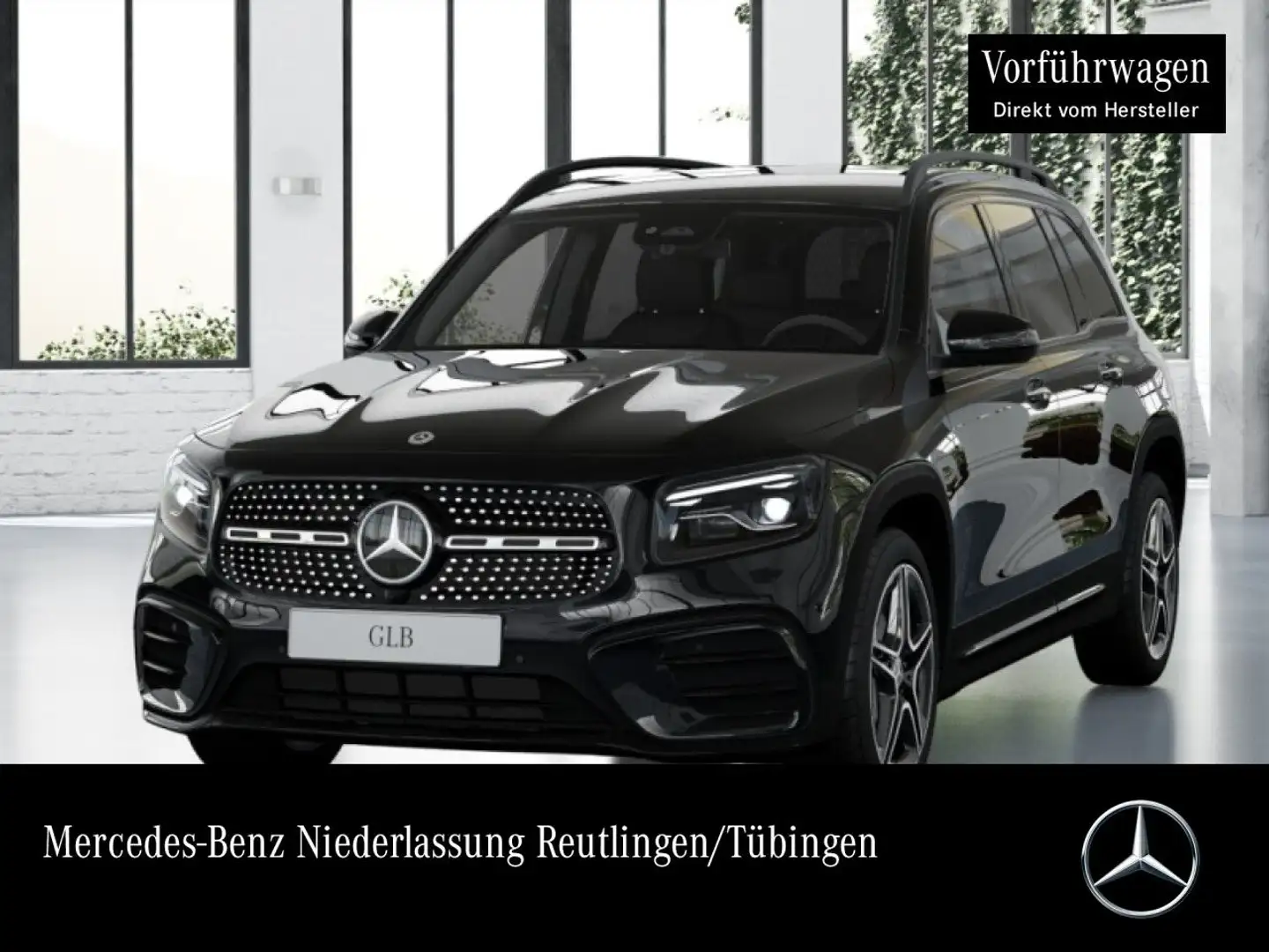 Mercedes-Benz GLB 200 AMG+NIGHT+AHK+MULTIBEAM+KAMERA+19"+TOTW+7G Negro - 1