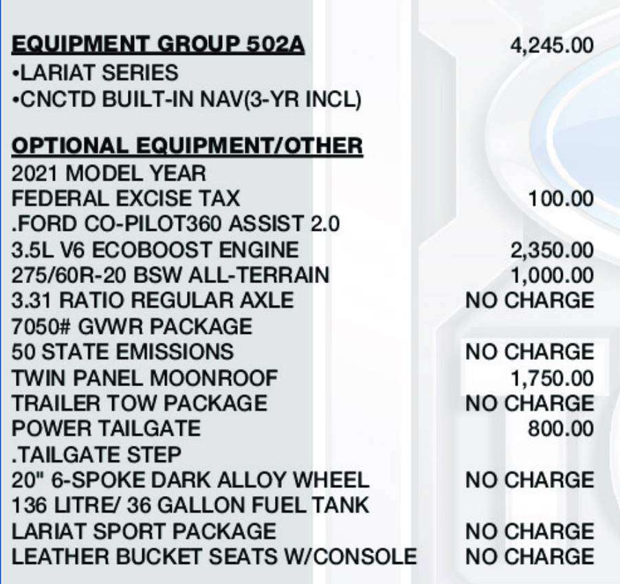 used 2021 Ford F-150 car, priced at $32,900