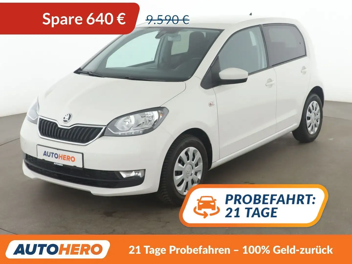 Skoda Citigo 1.0 MPI Ambition*SHZ*KLIMA*GARANTIE* Weiß - 1