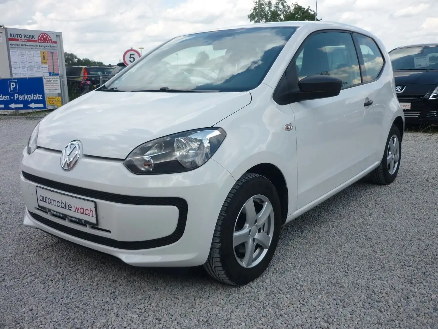 Volkswagen up! take up! Klima 2.Hand Scheckheft TÜV:5/26! Blanco - 1