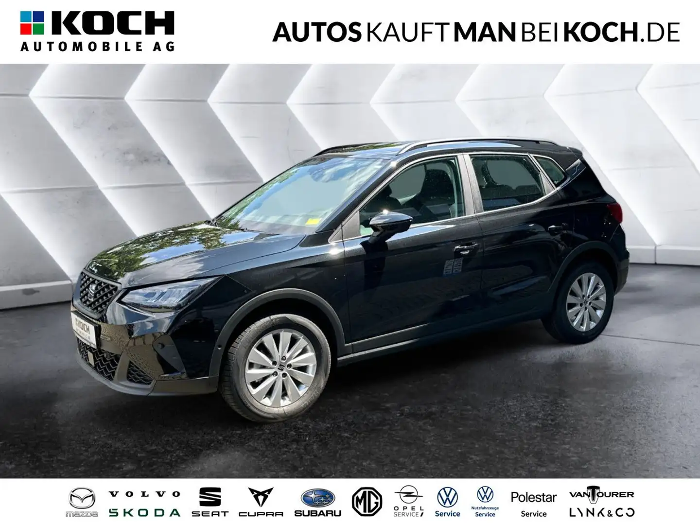 SEAT Arona 1.0 TSI Style DSG PDC LED DAB ACC 4Season Noir - 1