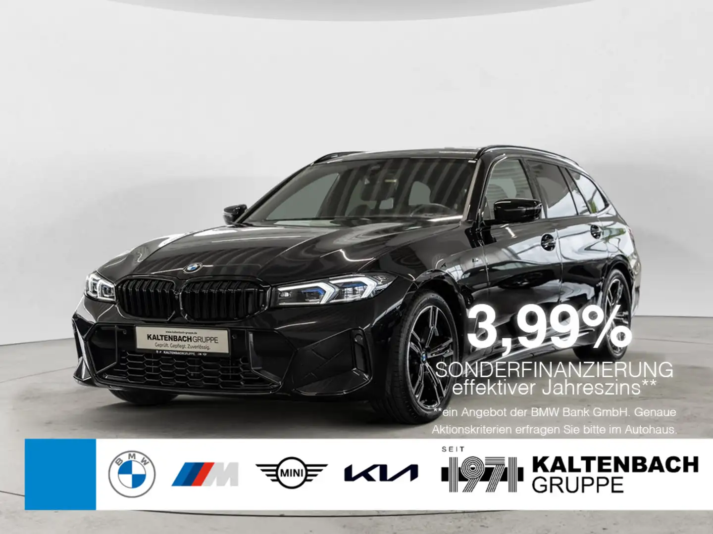 BMW 318 i Touring M-Sport FACEL. PANO HUD 360° LED Schwarz - 1