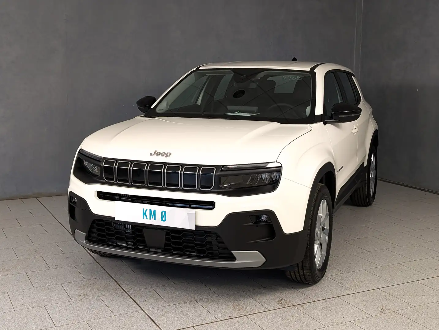 Jeep Avenger 1.2 TURBO E-HYBRID 110CV EDCT6 ALTITUDE Weiß - 2