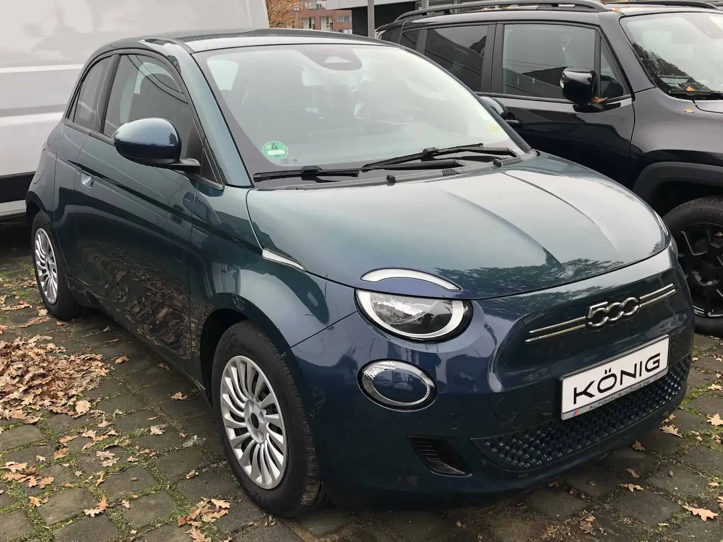 Fiat 500e 3+1 42 kWh CarPlay*Klima*PDC Grün - 2