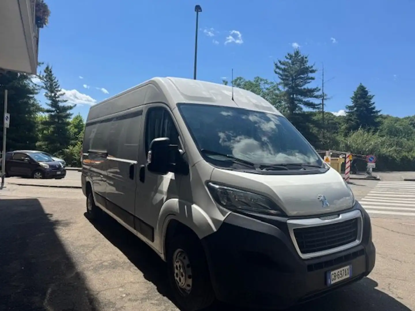 Peugeot Boxer PASSO LUNGO TETTO ALTO L3H2 2.2 BlueHDi 140cv S&S Blanc - 1