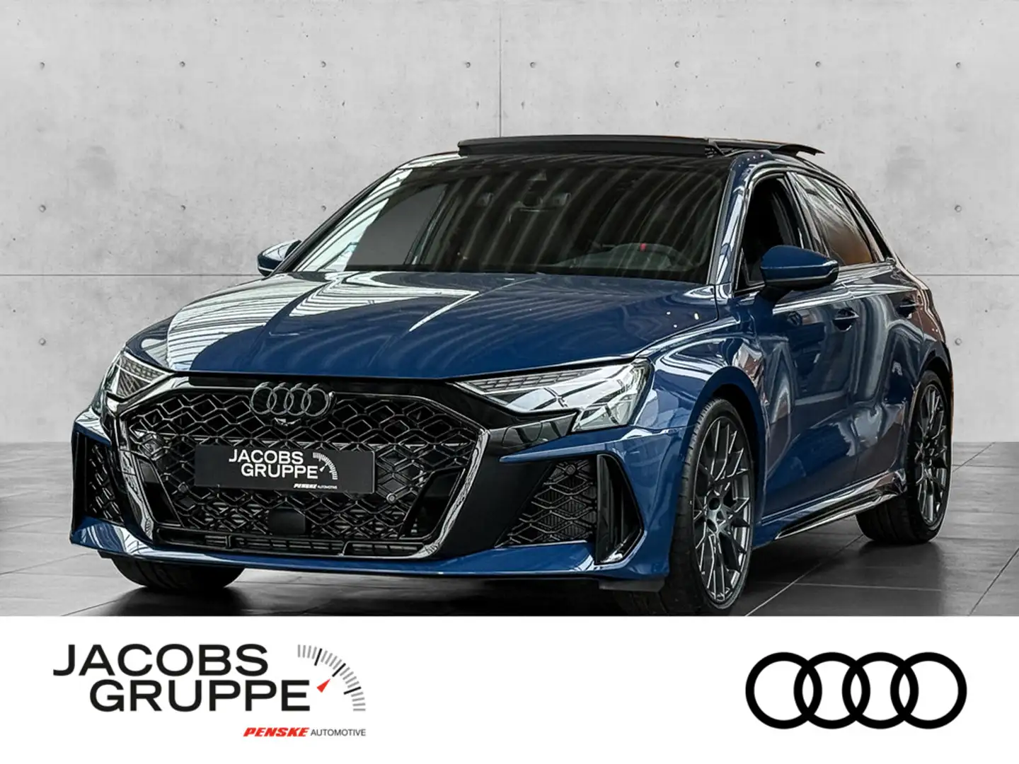 Audi RS3 Bleu - 1