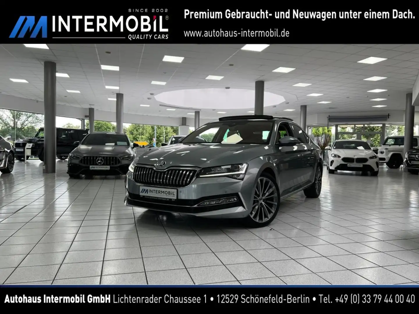 Skoda Superb Lim L&K 4x4*MATRIX*PANO*CANTON*ACC*STHZG* Grau - 1