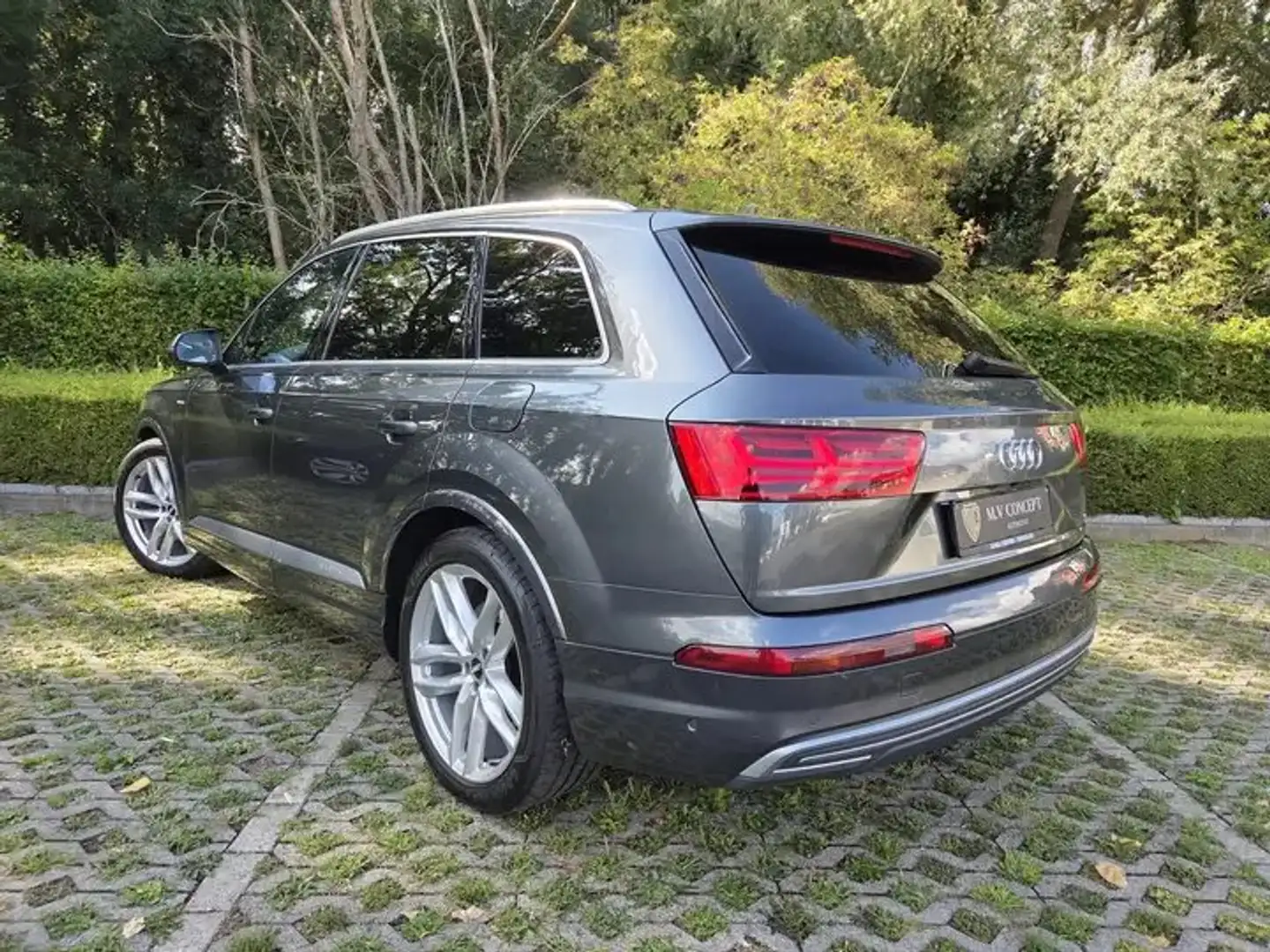 Audi Q7 e-tron 3.0 TDI S-Line Grau - 2