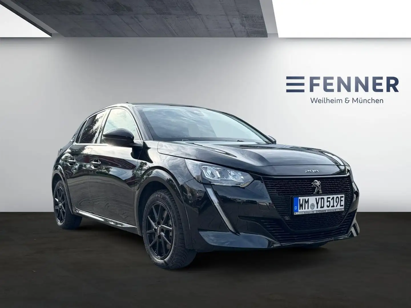 Peugeot 208 e-208 Allure Pack 136 + SHZ-Kamera-11kW OnBC + Noir - 2