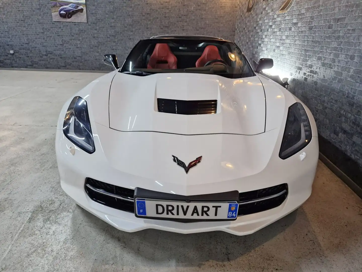 Chevrolet Corvette 3LT Z51 Stingray 6.2L 466ch BVM Weiß - 2