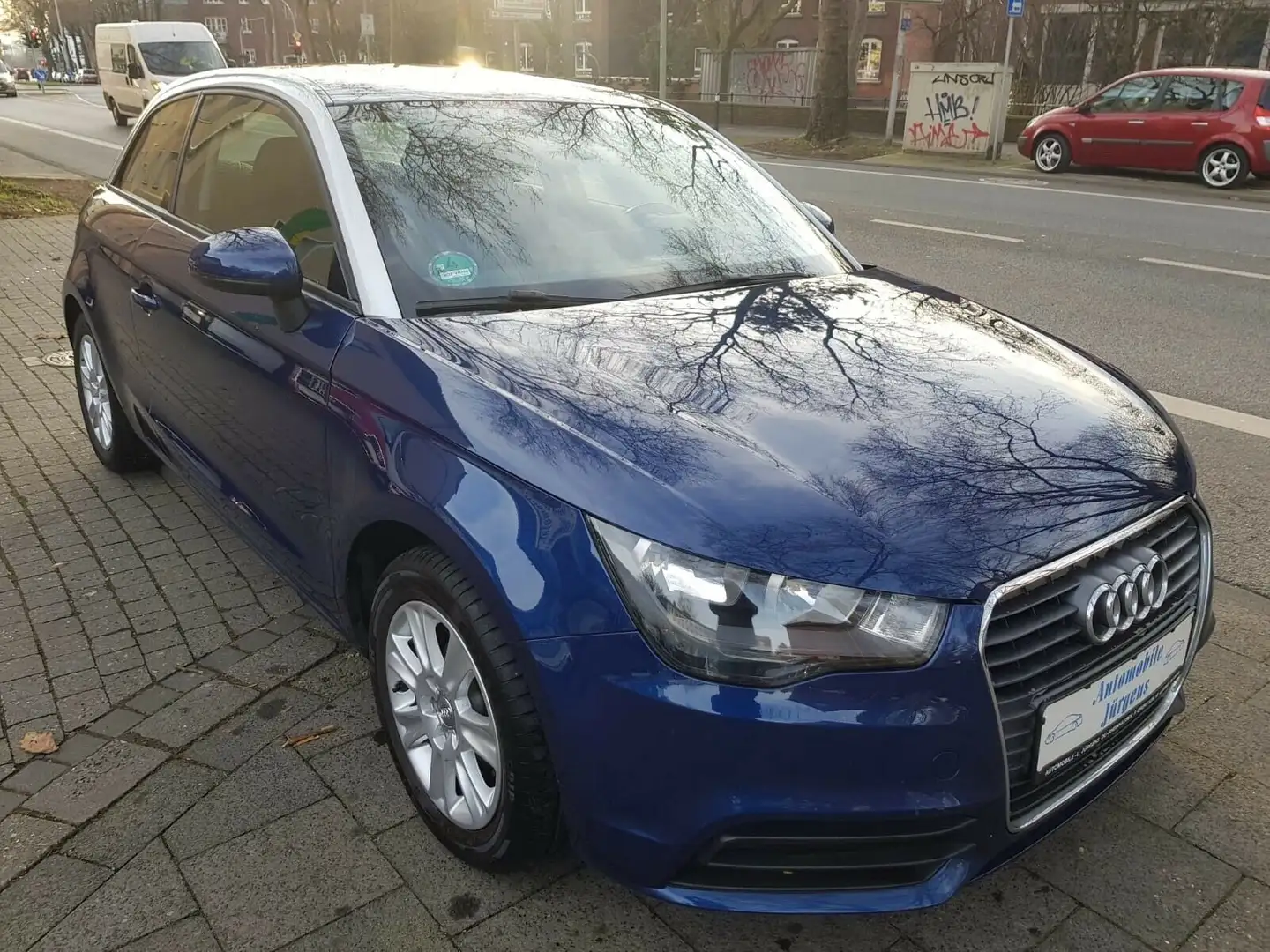 Audi A1 Attraction-KLIMA-NAVI-79€ Monatlich Finanzier Blau - 1