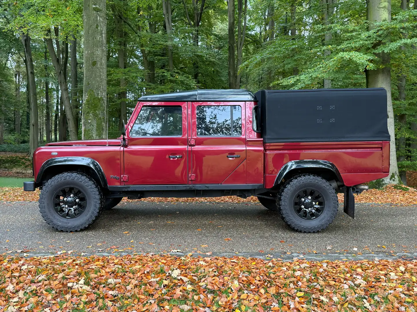Land Rover Defender 130 Td5 Crewcab AUTOMATIC , nur 115000 kms Rouge - 2