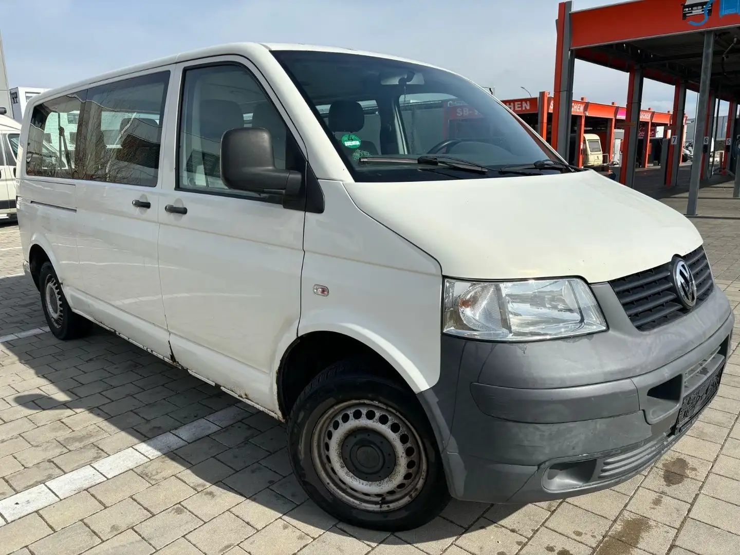 Volkswagen T5 Transporter Kasten-Kombi Kombi lang Grau - 2