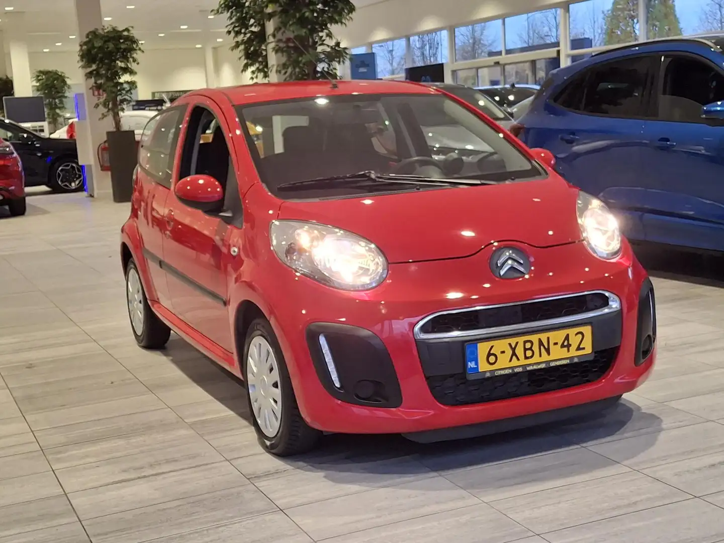 Citroen C1 1.0 Collection | A/C | 5 Deurs | CD | Toerentelle Rood - 2