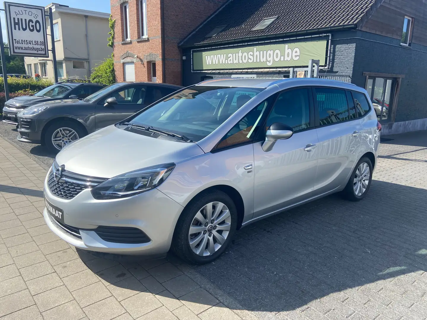 Opel Zafira Tourer 1.6i AUTOMAAT NAVI CAMERA CRUISE ALU 67000KM Argent - 1