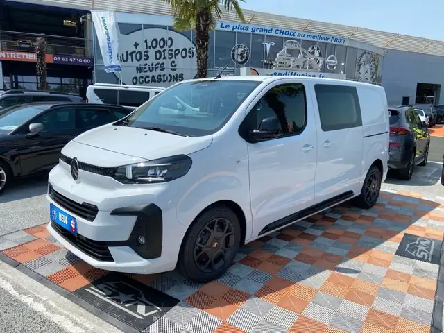 Citroen Jumpy 2.2 BlueHDi 180 EAT8 M PACK LOOK et CITY LEDS Caméra 2 Ptes Lat.