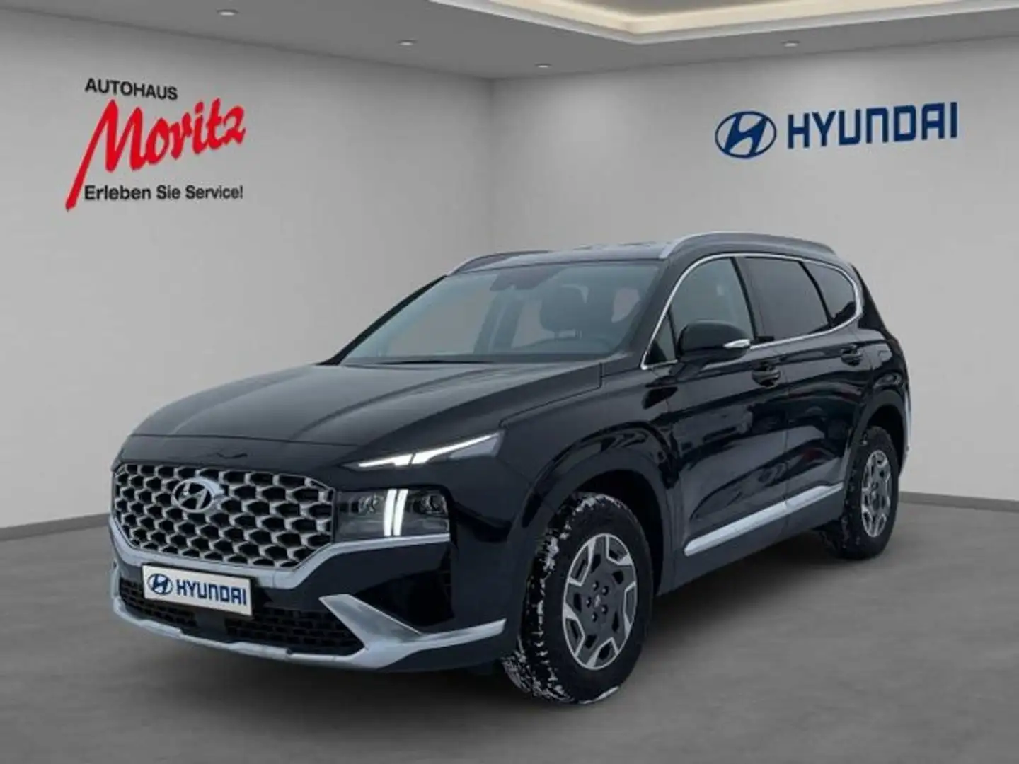 Hyundai SANTA FE Hybrid 1.6 T-GDI Trend AHK LED PRIVACY GLA Dig.Coc crna - 1