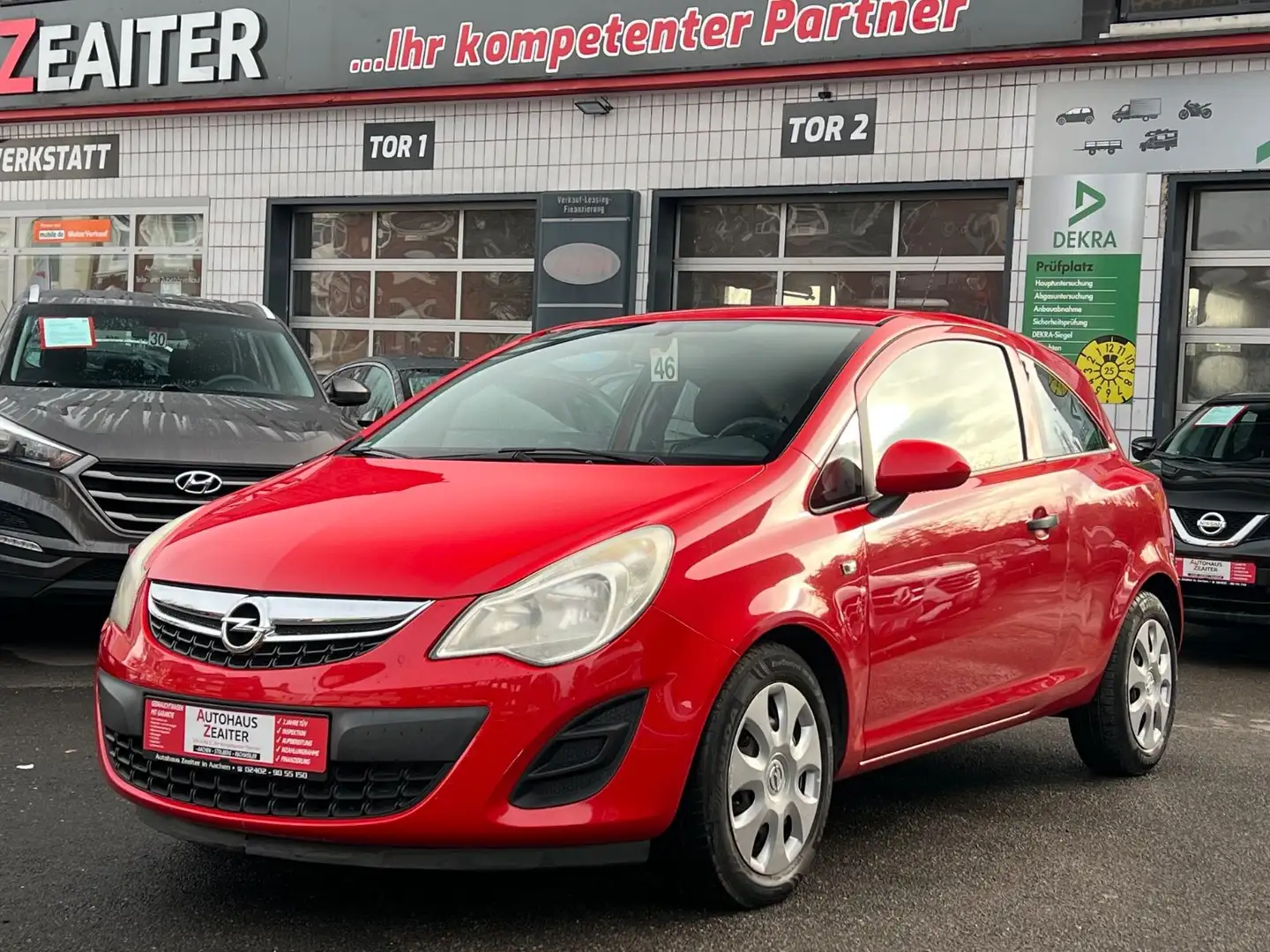Opel Corsa D Selection*TÜV*INS* Rot - 2