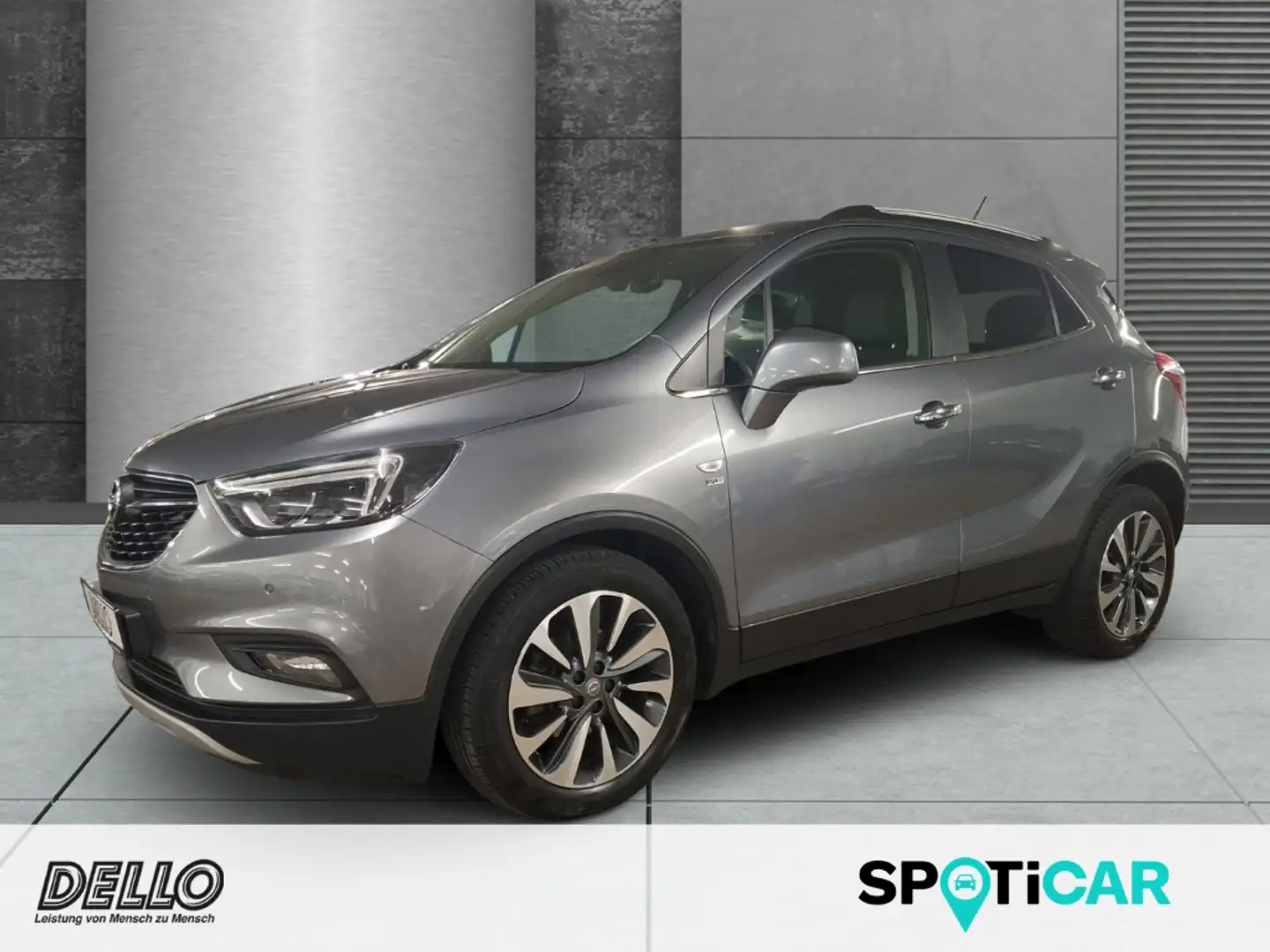 Opel Mokka ''120 Jahre'' TURBO 2-Z-Klimaautomatik Rückfahrkam Grau - 1