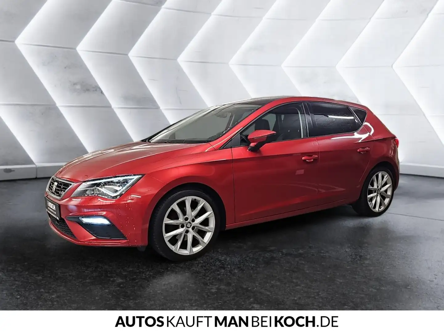 SEAT Leon 1.4 TSI FR NAVI SHZ 2xPDC KAMERA SOUND PANO Rot - 2