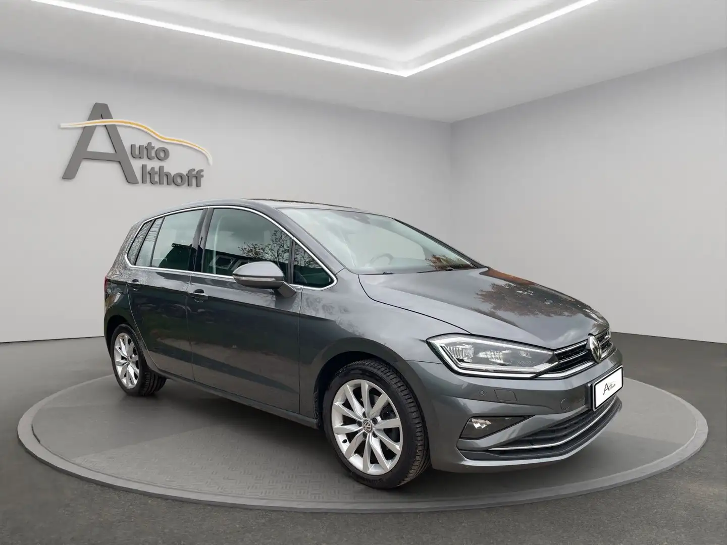 Volkswagen Golf Sportsvan 1.5 TSI Highline NAV LED SHZ Gris - 1