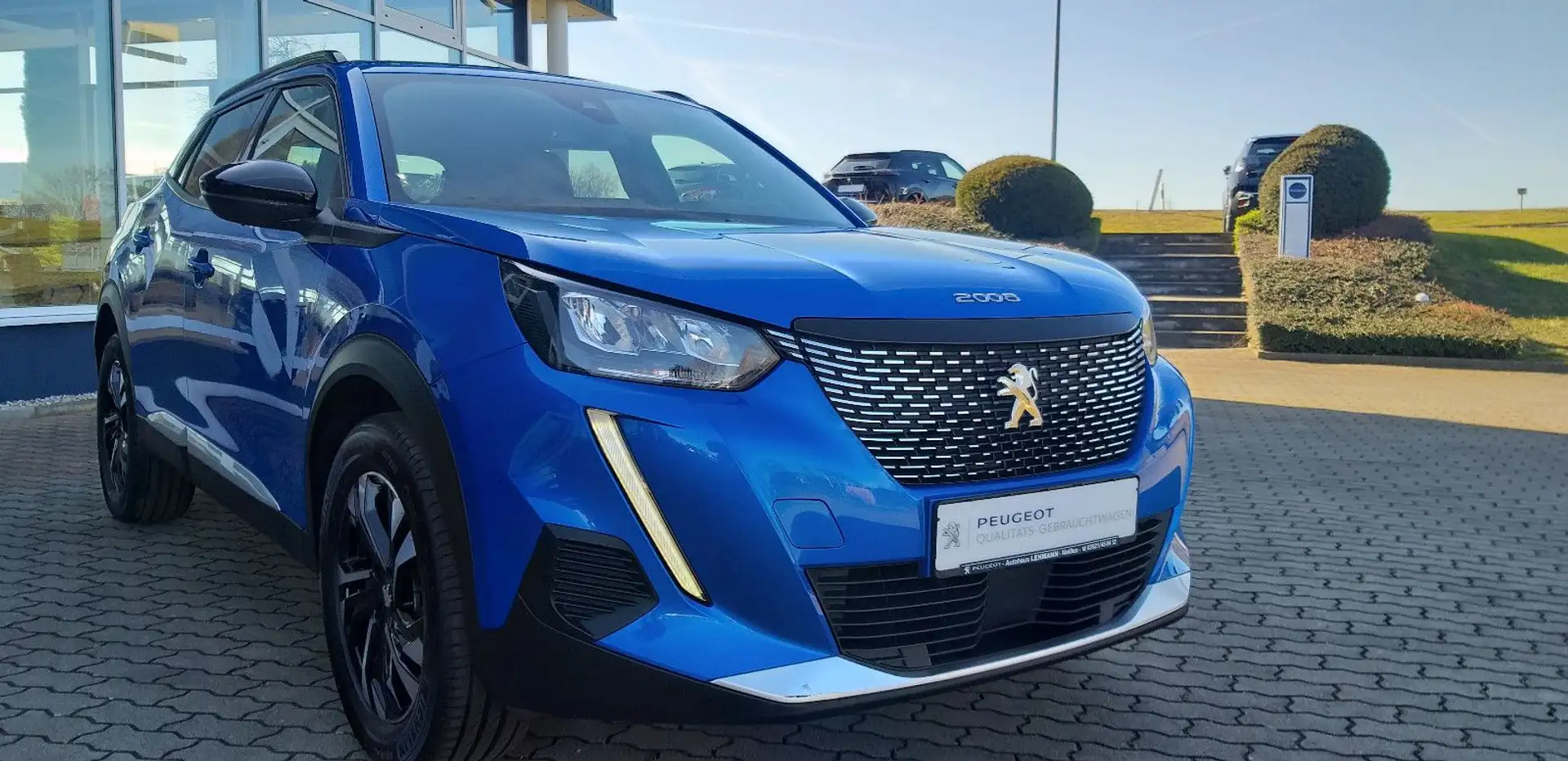 Peugeot 2008 Allure Pack*ACC-Tempomat*EPH+Kamera* Bleu - 2