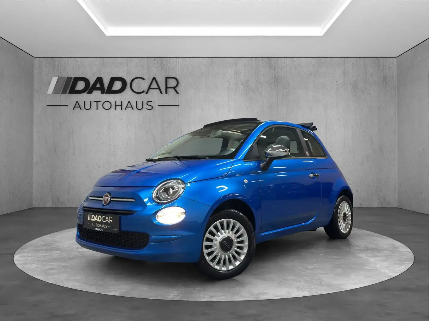 Fiat 500C Mirror 2. Hand *PDC*CARPLAY*Zahnriemen* Blau - 1