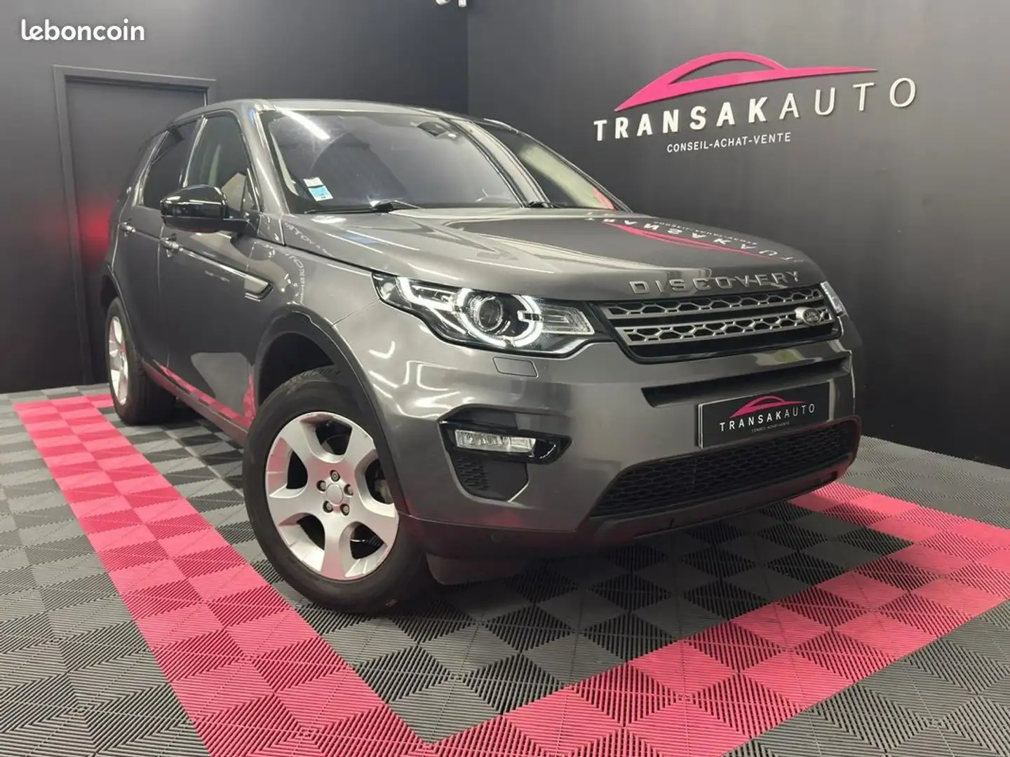 Land Rover Discovery Sport Land rover 2.0 td4 turbo pure révision à jour Gris - 1