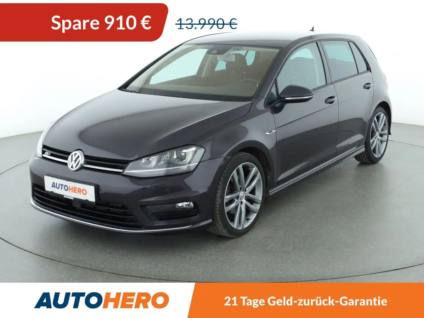 Volkswagen Golf 1.4 TSI ACT Lounge BMT*NAVI*XENON*PDC*SHZ*ACC* Gris - 1