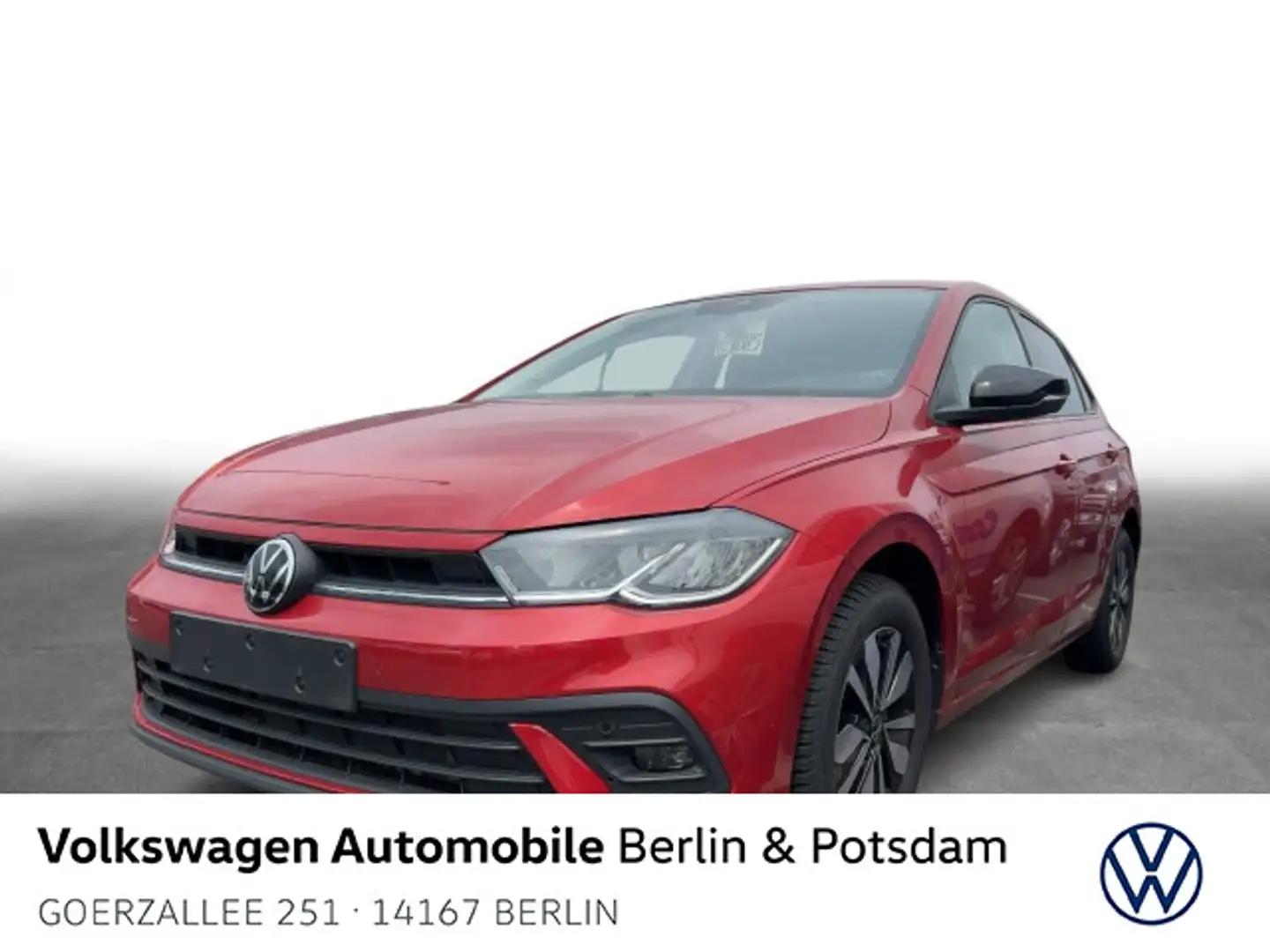 Volkswagen Polo 1.0 TSI DSG Goal Navi Kamera LED AHK SHZ Rot - 1