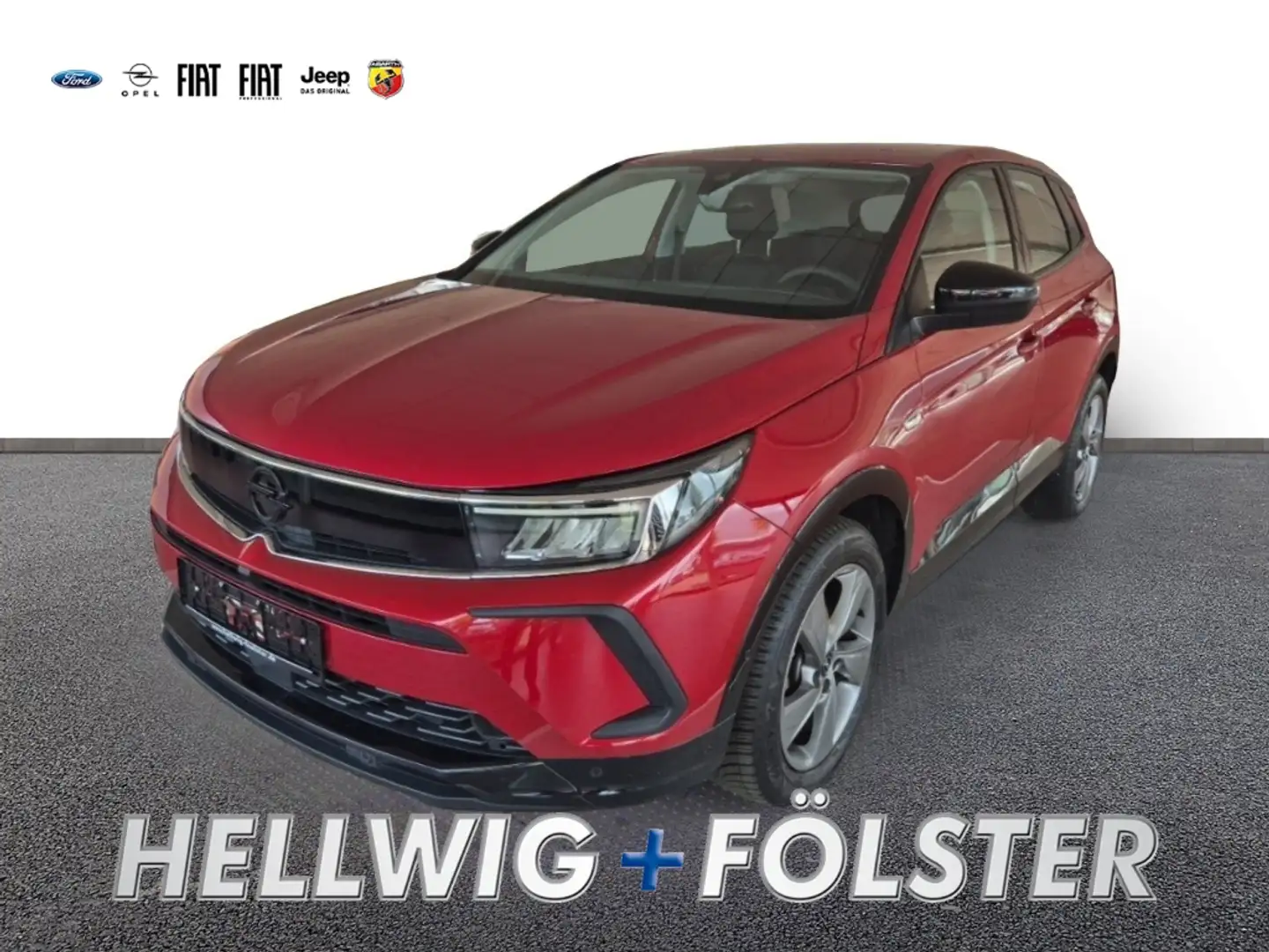 Opel Grandland 1.2T GS Line Shz Kamera DAB Rot - 1