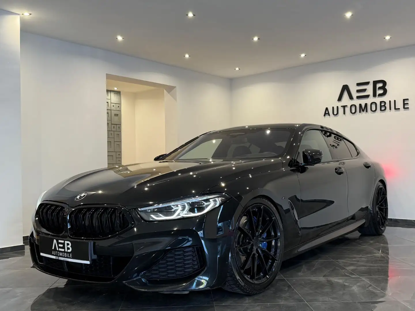 BMW 840 d xDrive Gran Coupe**ALL BLACK**HEAD UP**Shadow-L Schwarz - 2