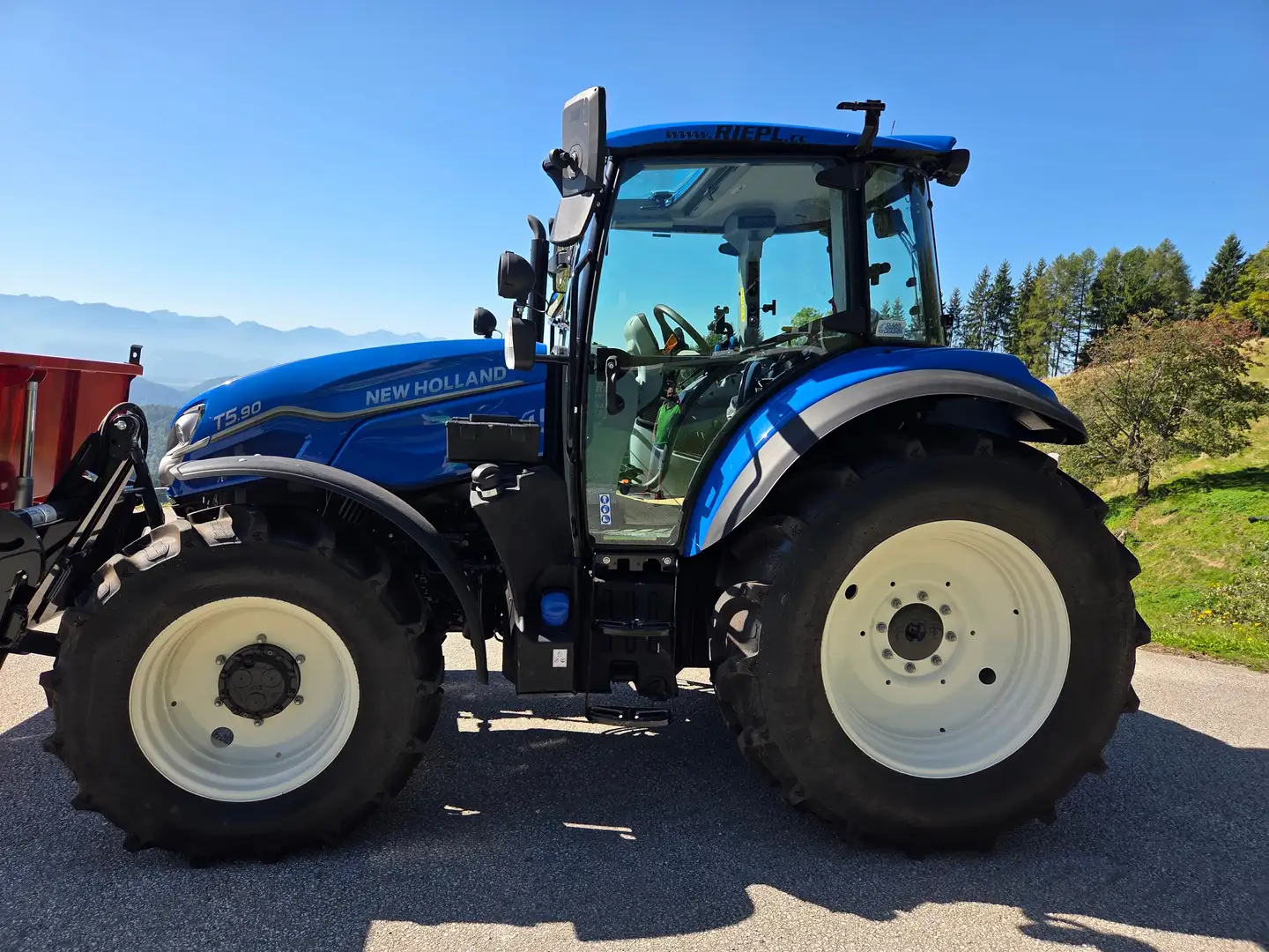 Fiat New Holland T 5.90 Neues Modell 2026 Dual Comand Bleu - 2