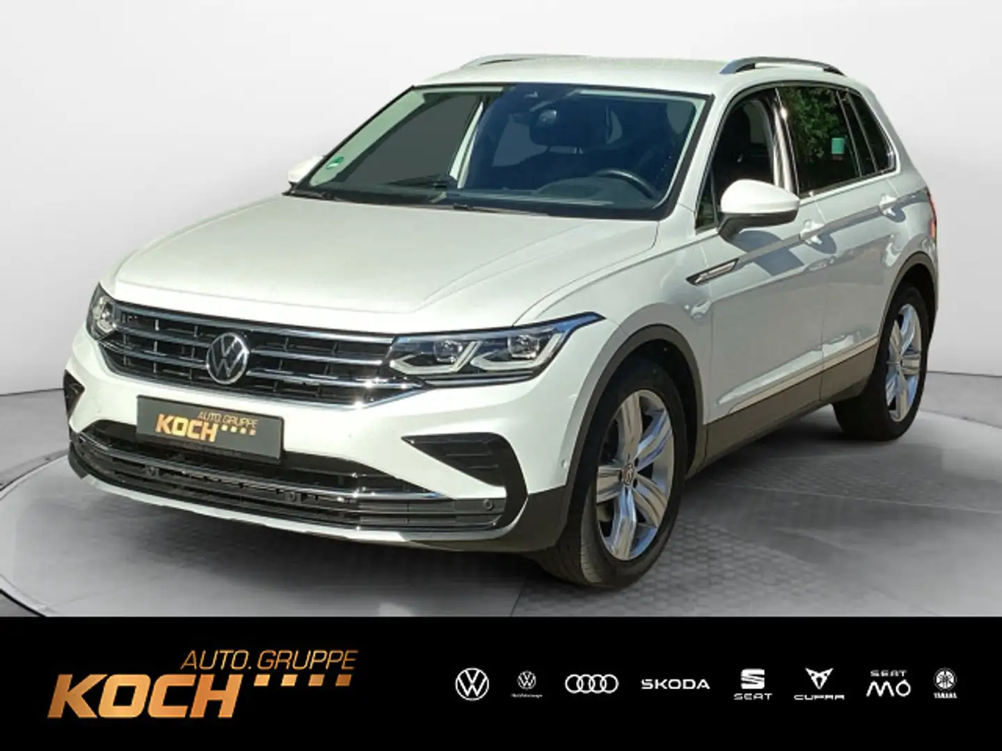 Volkswagen Tiguan 2.0 TDI Elegance 4Motion AHK HUD Navi LED Bianco - 1