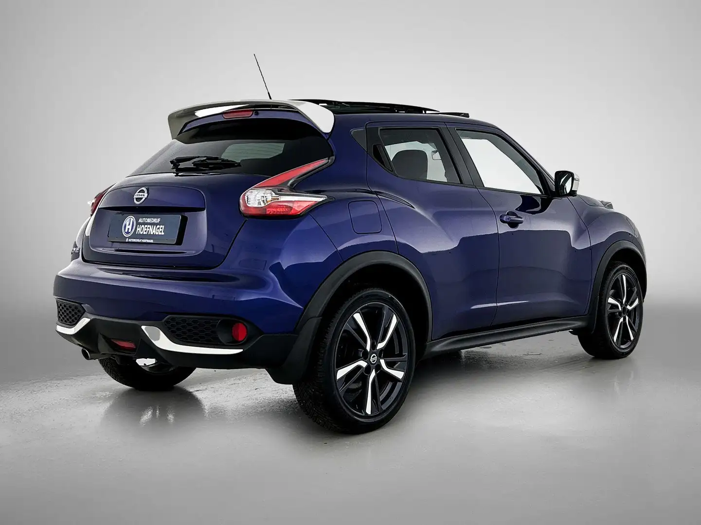 Nissan Juke 1.2 DIG-T S/S Tekna | Panoramadak | Lederen Bekled Bleu - 2