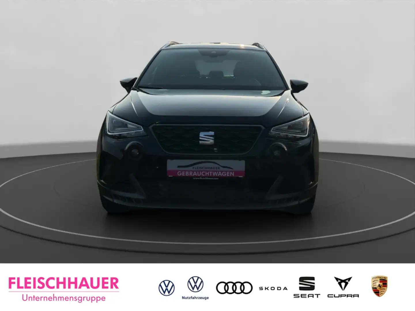 SEAT Arona FR 1.0 TSI FR DSG+KLIMAAUT+SHZ+LED Schwarz - 2