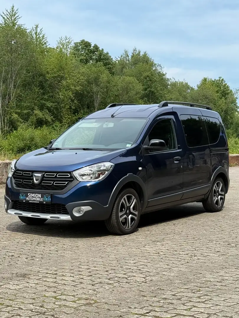 Dacia Dokker Stepway Celebration 1er-Hand Kamera/Navi Azul - 1