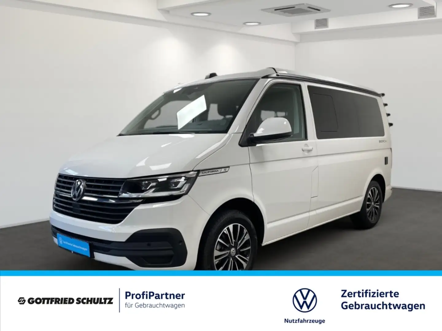 Volkswagen T6.1 California 2.0 TDI DSG Beach Navigation Weiß - 1
