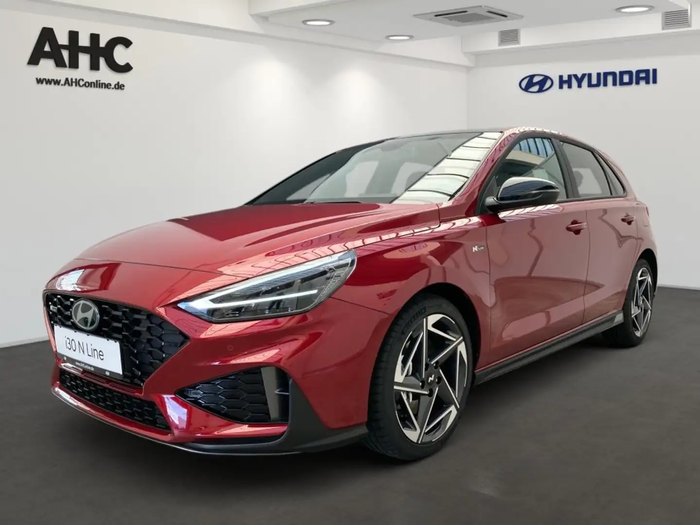 Hyundai i30 5-Türer 1,5 T-GDI 7-DCT N-Line 2xKlima KAM Rot - 1