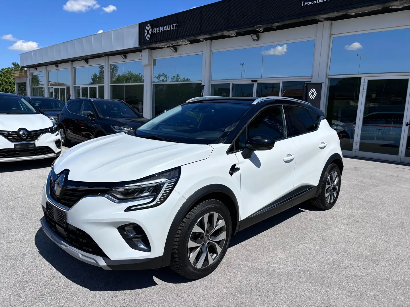 Renault Captur 1.0 tce Intens Gpl 100cv my21 Bianco - 1