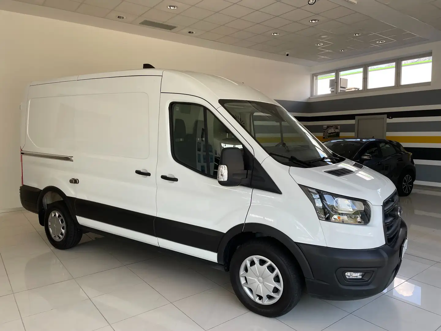 Ford Transit 2.0 Tdci 130 cv Eco Blue Trend PDC Bianco - 1