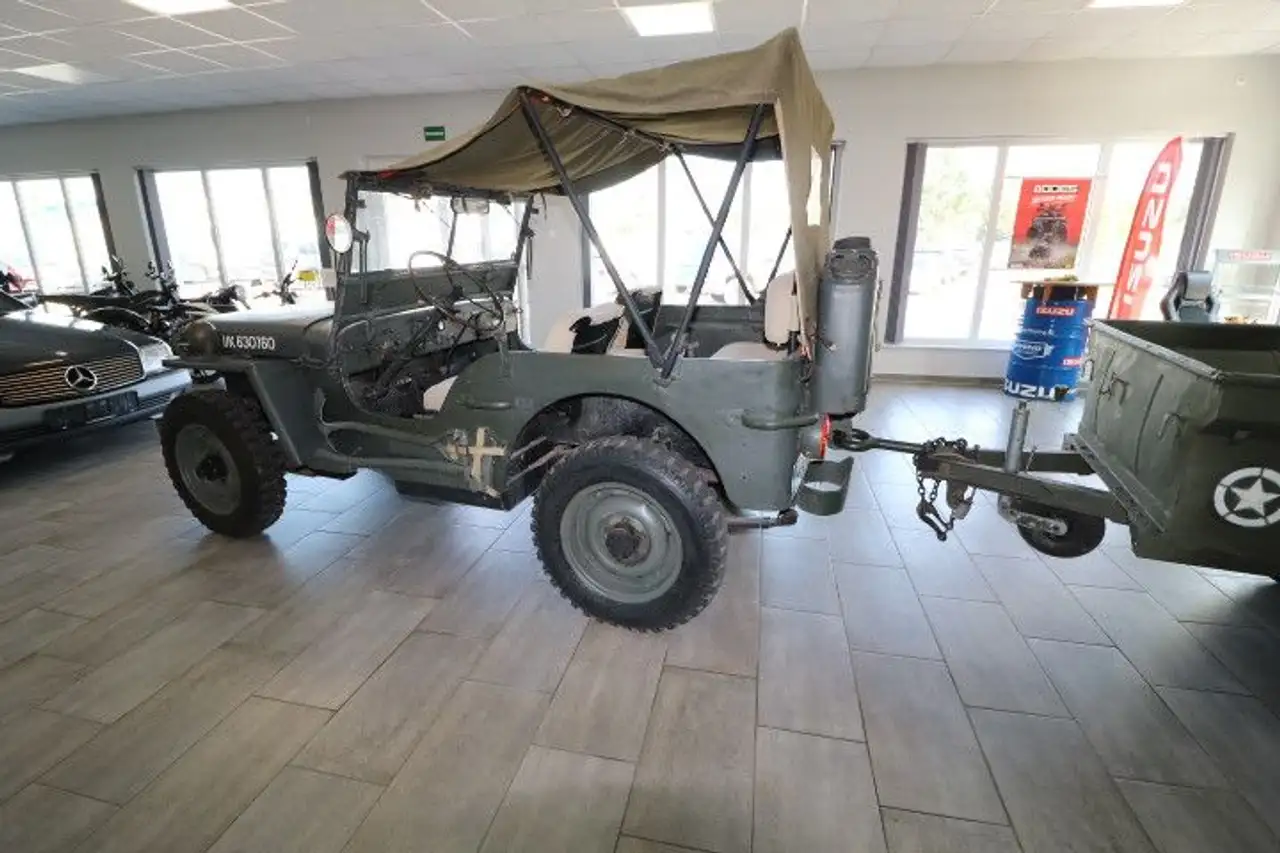 Jeep Willys MB Overlands 1945 mit Anhänger, foto 6