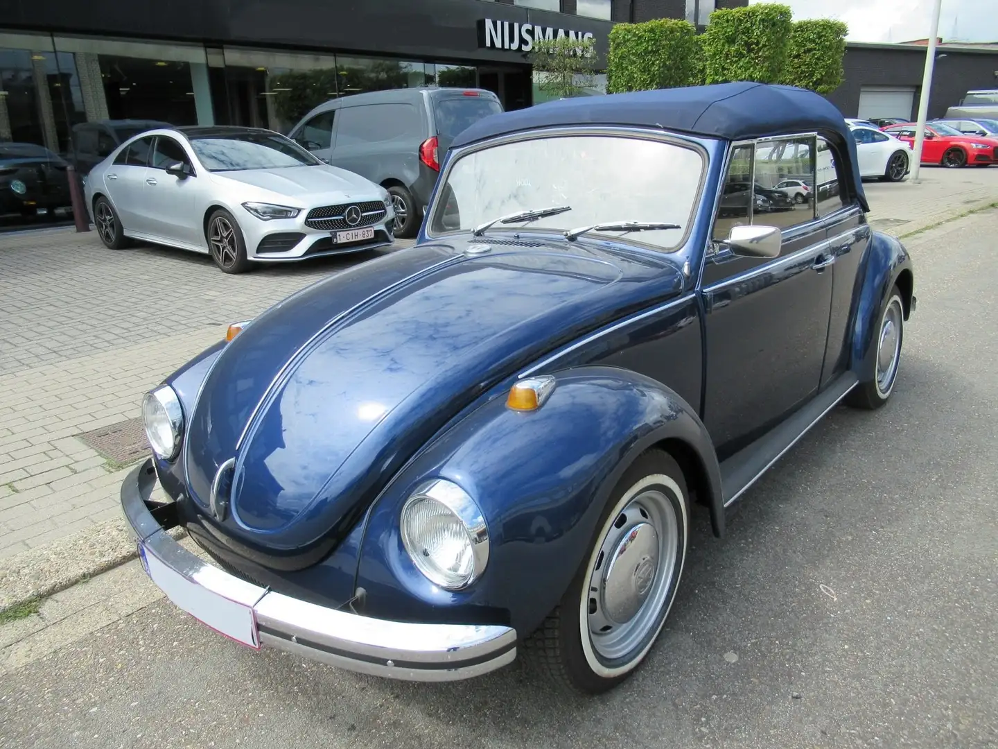 Volkswagen Kever Cabriolet - Oldtimer Niebieski - 1