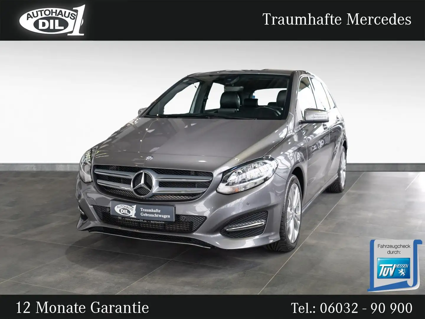 Mercedes-Benz B 180 B 180 (CDI) d 7G-DCT *NAVI*2.HD*PDC*SCHECKHEFT* Grau - 1