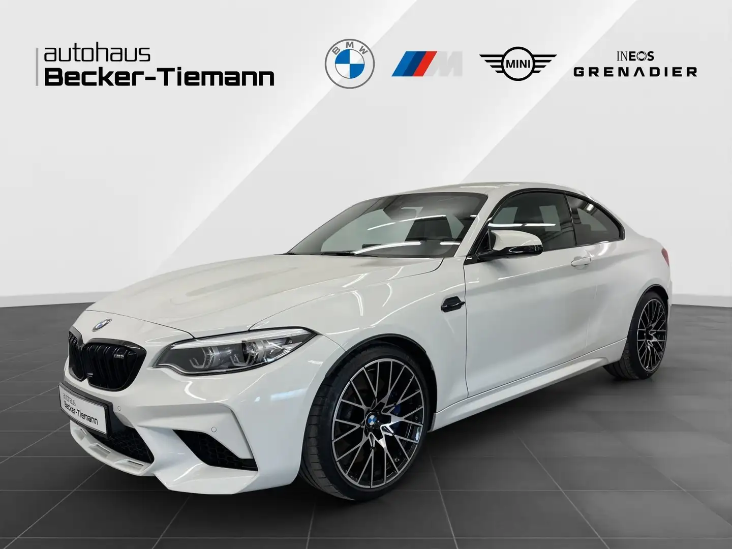 BMW M2 Competition Coupé,Aitomatik,Navi Prof,Rückfahrkame Blanc - 1
