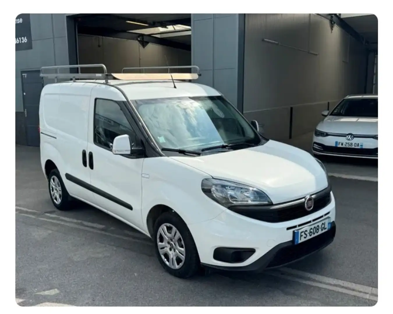 Fiat Doblo 1.3 JTD UTILITAIRE - TVA DEDUCTIBLE Blanc - 1