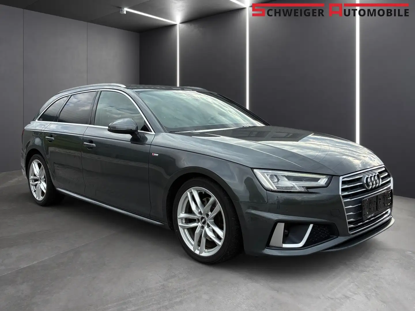 Audi A4 35 TDI S-Tronic Sport S-Line, Navi, LED, Gris - 2